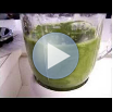 Juicing green juice with average blender & paint strainer