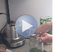 How I make my Green Juice for Beginners - Using a blender and a bag